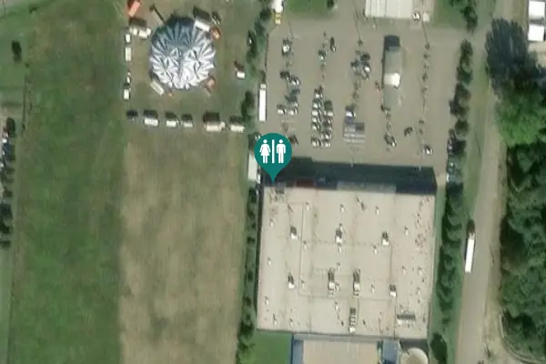 Satellite view of Harkányi út 55 Toilet