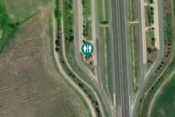 Satellite view of M6 Toilet