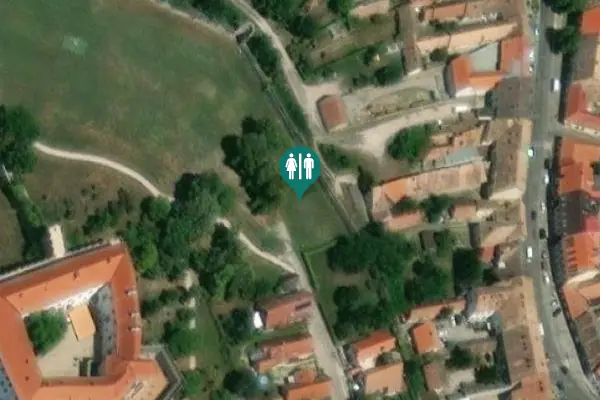Satellite view of Batthyány Kázmér utca 19 Toilet