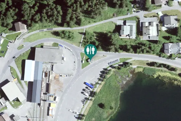 Satellite view of WC Anlage beim See