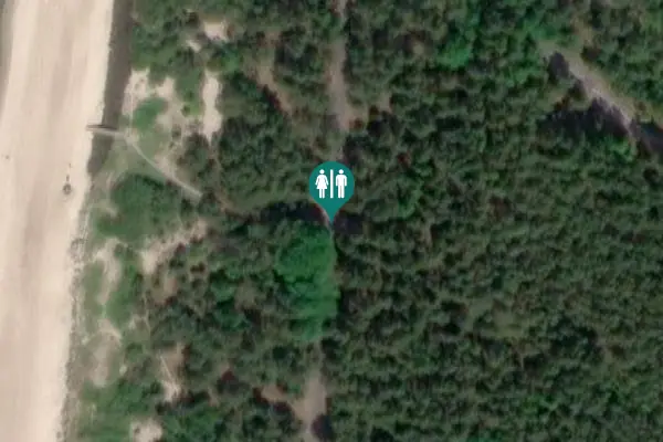 Satellite view of Žaliasis kel. Toilet