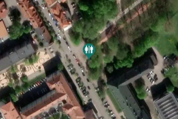 Satellite view of K. Donelaičio g. 7 Toilet