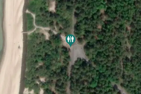 Satellite view of Žaliasis kel. Toilet
