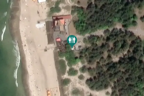 Satellite view of Antrosios Melnragės g. 12 Toilet