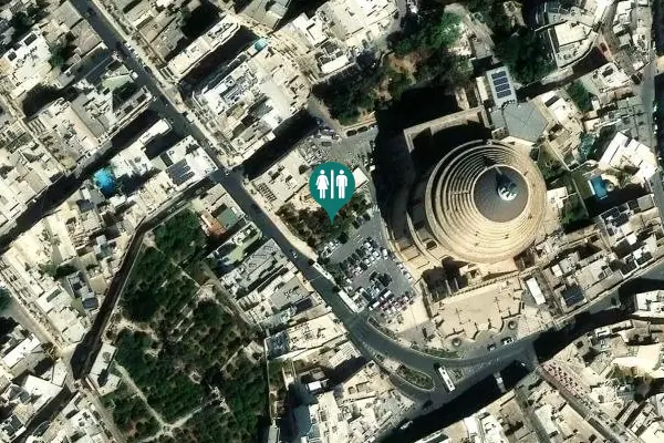 Satellite view of Constitution Street Toilet
