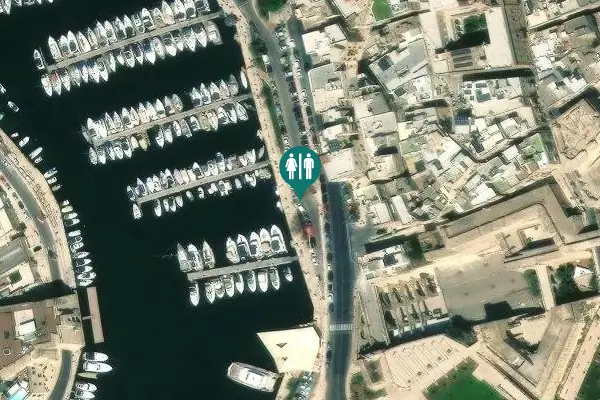 Satellite view of Great Siege Road 1565 Toilet