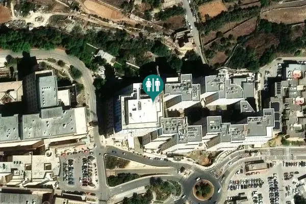 Satellite view of Campus Hub Piazza Toilet