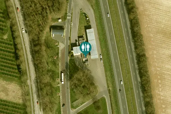 Satellite view of Rijksweg 231B Toilet