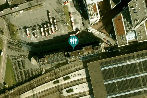 Satellite view of Kennedyplein 101 Toilet