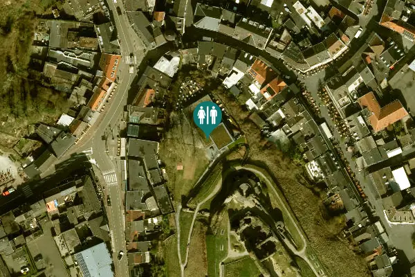 Satellite view of Kasteelruïne