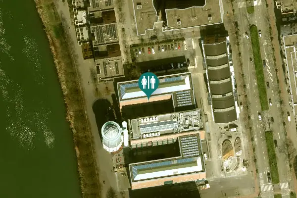 Satellite view of Avenue Ceramique 250 Toilet