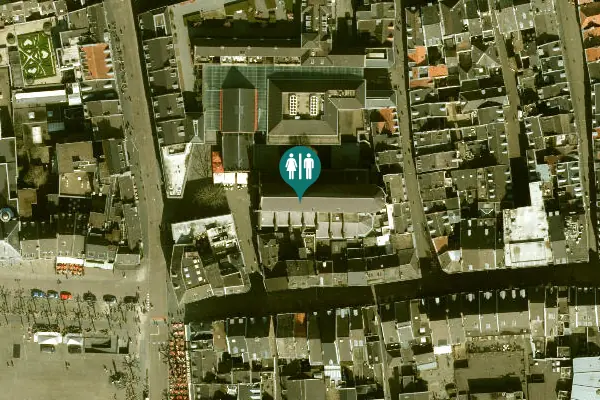 Satellite view of Dominikanerkerkstraat 1A Toilet