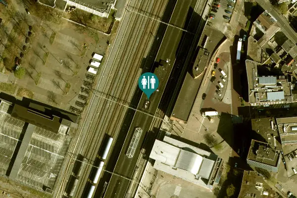 Satellite view of Stationsplein 2G Toilet