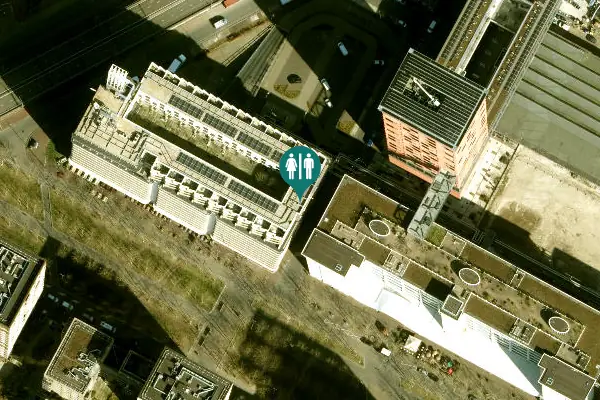 Satellite view of Torenallee 86-02 Toilet