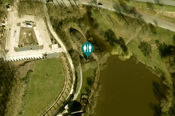 Satellite view of Boutenslaan 161B Toilet