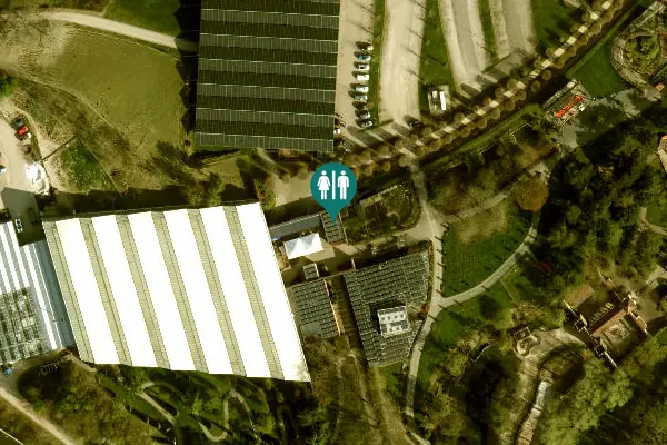Satellite view of Groene Wereld 10 Toilet