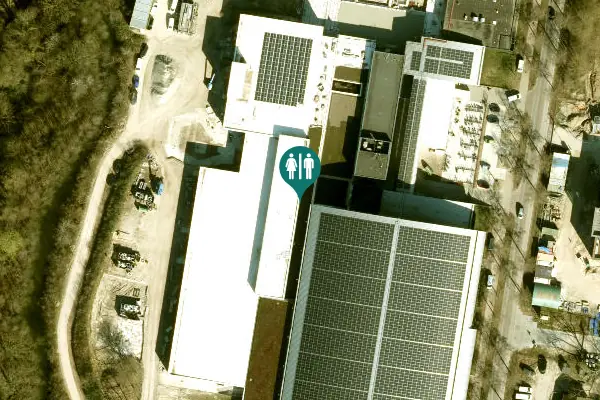 Satellite view of Antoon Coolenlaan 1 Toilet