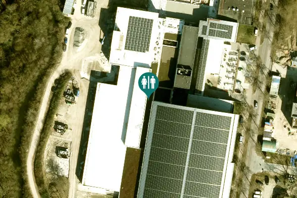 Satellite view of Antoon Coolenlaan 1 Toilet