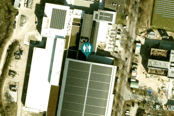 Satellite view of Antoon Coolenlaan 1 Toilet