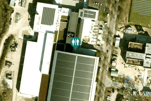 Satellite view of Antoon Coolenlaan 1 Toilet