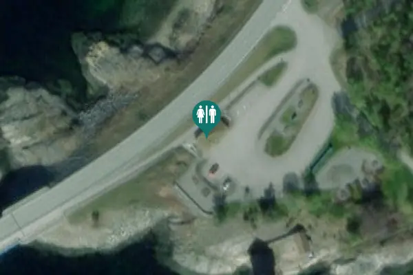 Satellite view of Larsneset 3 Toilet