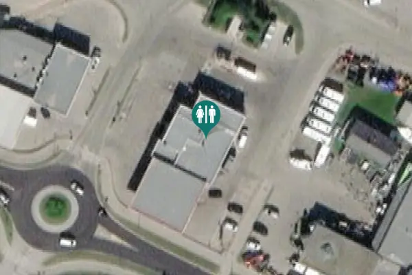 Satellite view of Circle K Elvebakken