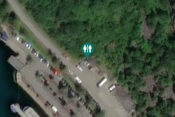 Satellite view of Ørnevegen 7 Toilet