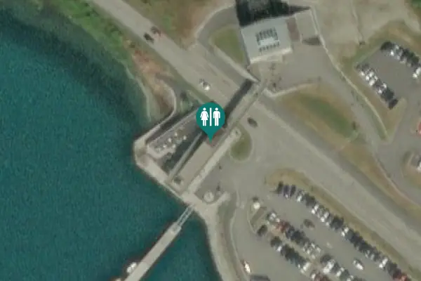 Satellite view of Fjordvegen 1011 Toilet
