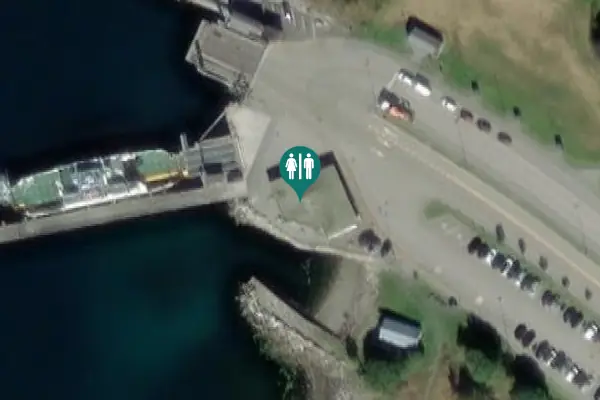 Satellite view of Sykkylvsvegen 1 Toilet