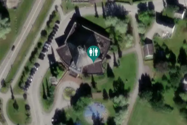 Satellite view of Kyrkjevegen 24 Toilet