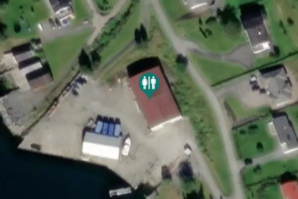 Satellite view of Sjøslettevegen 51 Toilet