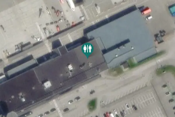 Satellite view of Flyplassvegen 27 Toilet