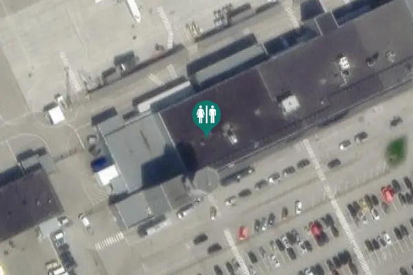 Satellite view of Flyplassvegen 27 Toilet