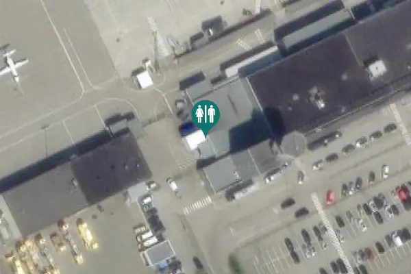 Satellite view of Flyplassvegen Toilet