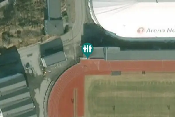 Satellite view of Dalaveien 17 Toilet