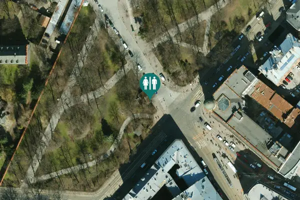 Satellite view of Sienna 19 Toilet
