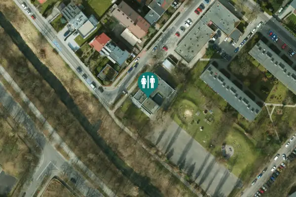 Satellite view of Lotnicza 1 Toilet