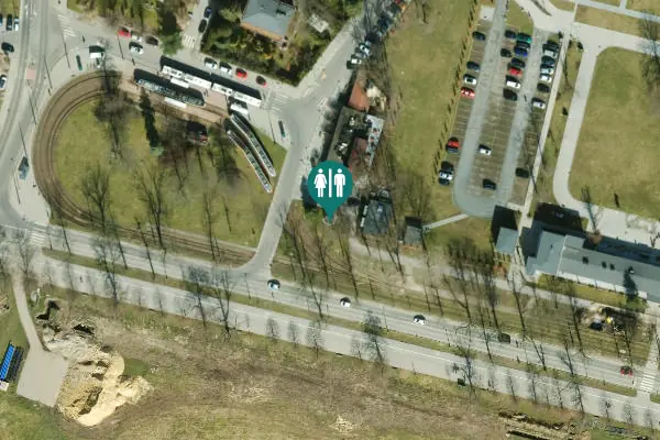 Satellite view of Daniela Chodowieckiego 1 Toilet