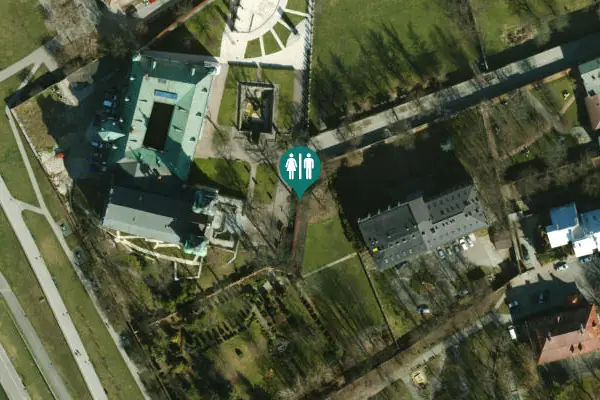 Satellite view of Skałeczna 15 Toilet