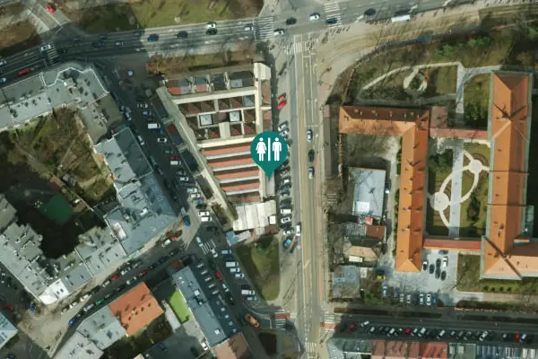Satellite view of Długa 69D Toilet