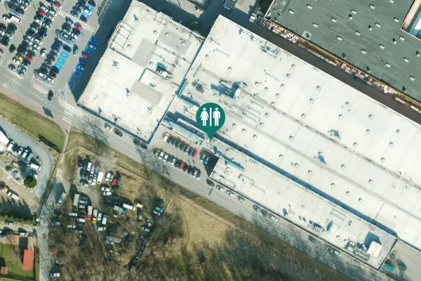 Satellite view of Wielicka 259 Toilet