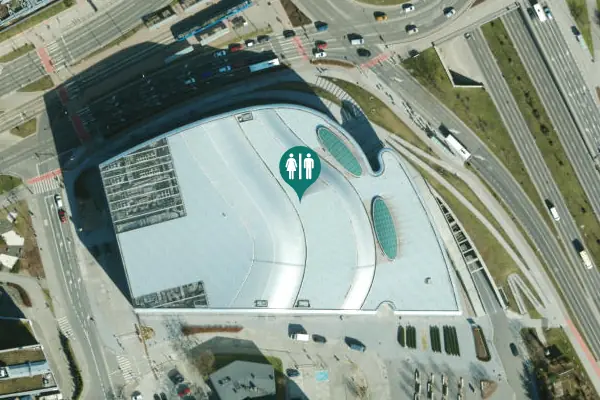Satellite view of Marii Konopnickiej 17 Toilet