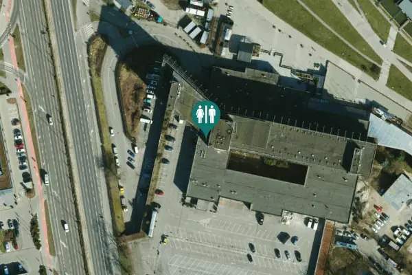 Satellite view of Marii Konopnickiej 28 Toilet