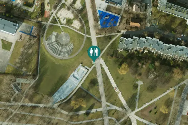 Satellite view of Osiedle Bronowice Nowe Toilet