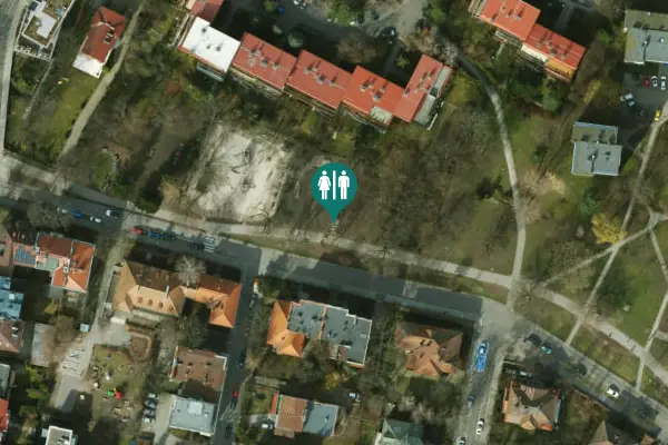 Satellite view of Aleja Artura Grottgera 22 Toilet