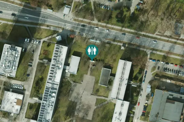 Satellite view of Józefa Rostafińskiego 10 Toilet