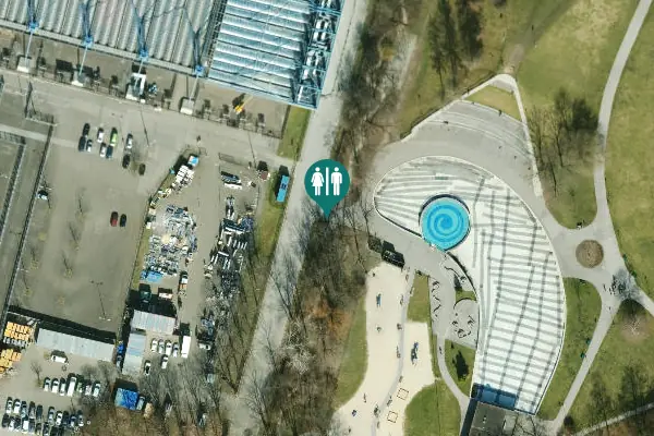 Satellite view of Henryka Reymana Toilet
