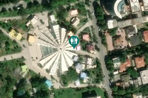 Satellite view of Bulevardi Bajram Curri 5 Toilet