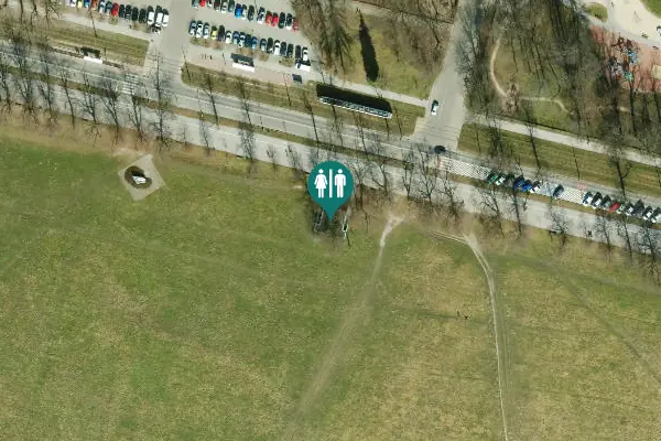 Satellite view of Aleja 3 Maja Toilet
