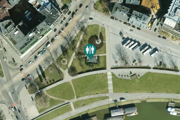 Satellite view of Zwierzyniecka Toilet